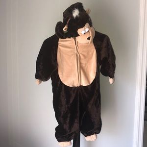 Kids monkey bug full costume